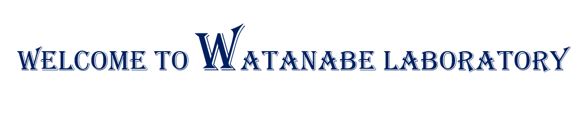 Welcome to Watanabe laboratory